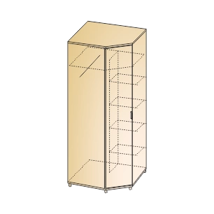 Грейс Шкаф ШК-5011 (2264х889х889 мм)