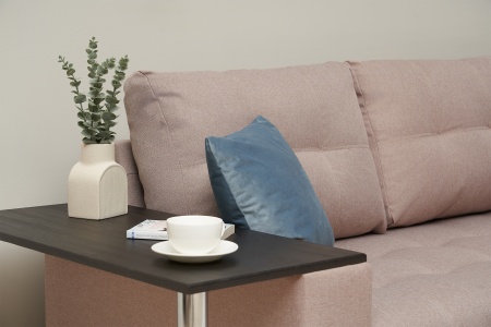 Диван угловой дельфин Миранда бежевый