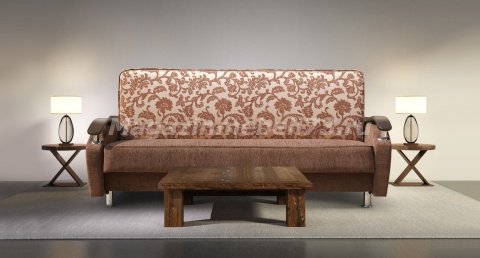 Диван-Книжка №3 Раскладной с Ящиком для Белья (Ш-800 х Д-2200 мм)/Разные Цвета