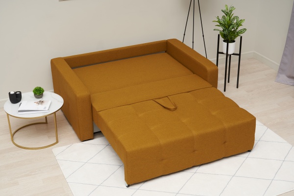 Диван выкатной Калипсо compact горчичный