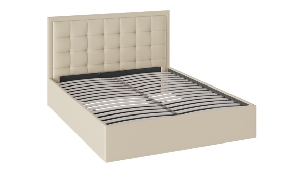 Кровать «Ника» c мягкой обивкой и подъемным механизмом/Разные Цвета