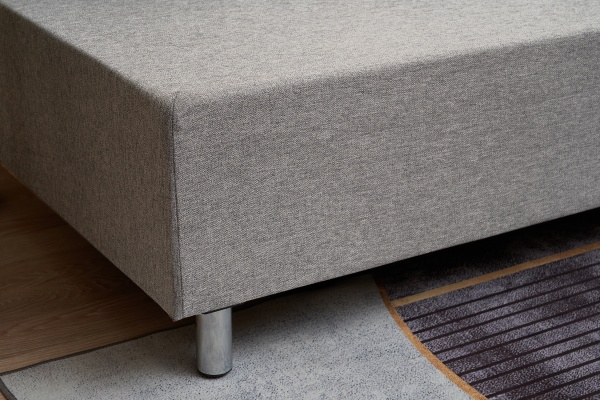 Диван еврокнижка Этно лайт серый / принт мозаика