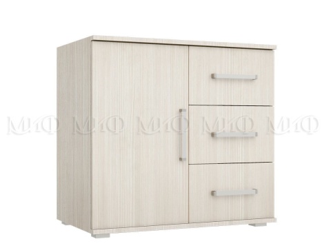 Комод Бостон Сандал Светлый (Ш-800 мм x В-752 мм x Г-470 мм)