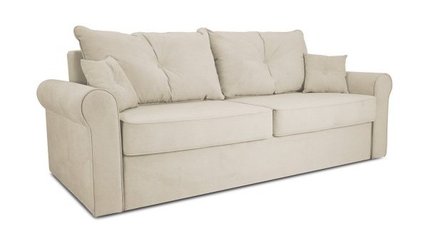 Диван «Синди» (Miami 01 (рогожка), песочный)/Д-2400х Ш-1140х В-860мм