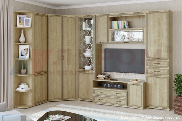 Гостиная-Стенка Карина-18 (В-2224 х (Ш-3196+1679) х Г-448 мм)