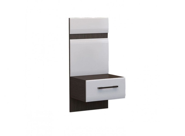 Тумба Прикроватная с Надстройкой Ницца (Ш-400 × В-900 × Г-440 мм)/Разные Цвета