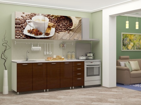 Кухонный Гарнитур Кофе 1600/1700/1800/2000 мм