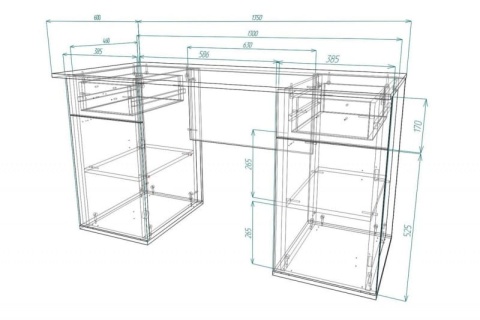 Письменный стол Мебелеф-10