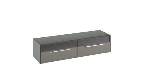 Тумба для ТВ «Наоми» Джут, Фон Серый/Ш-1544 × В-382 × Г-440 мм