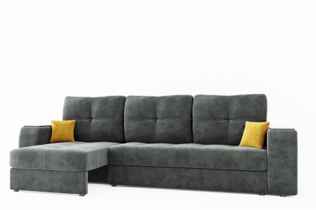 Диван Угловой Сингапур Ш-2670 х Г-1700 х В-1000 мм/Спальное место Ш-1700 х Г-2100 мм