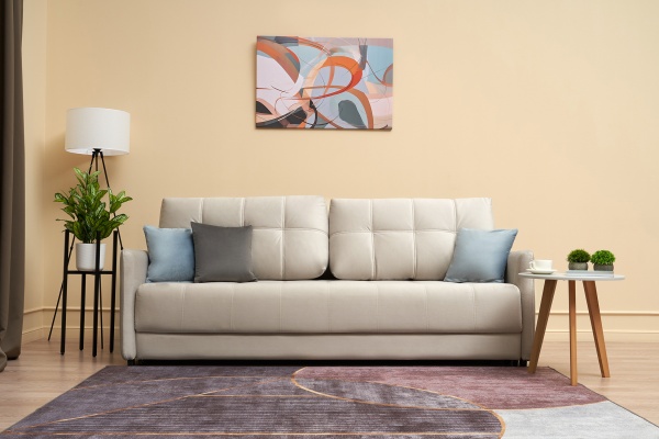 Диван еврокнижка Рон Loft бежевый