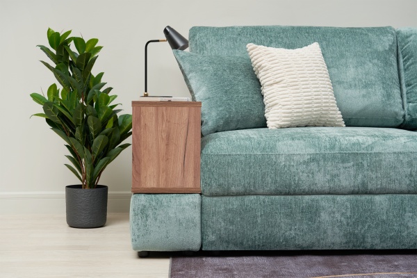 Диван пантограф Рон MODOOL с барами бирюзовый