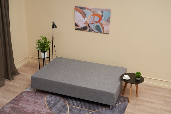 Диван еврокнижка Этно лайт серый