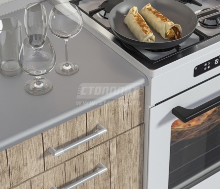 Виктория Кухня Дуб Хараз 2400 мм