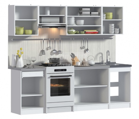 Виктория Кухня Дуб Хараз 2400 мм