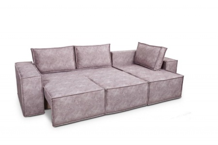 Диван Прямой Хельсинки с Оттоманкой Ш-3060 х Г-1520 х В-1000 мм/Спальное место Ш-2400 х Г-1500 мм