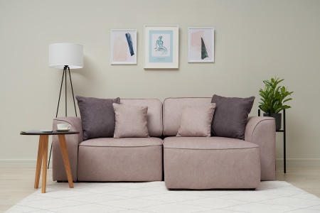 Диван угловой еврокнижка Имир MODOOL бежевый