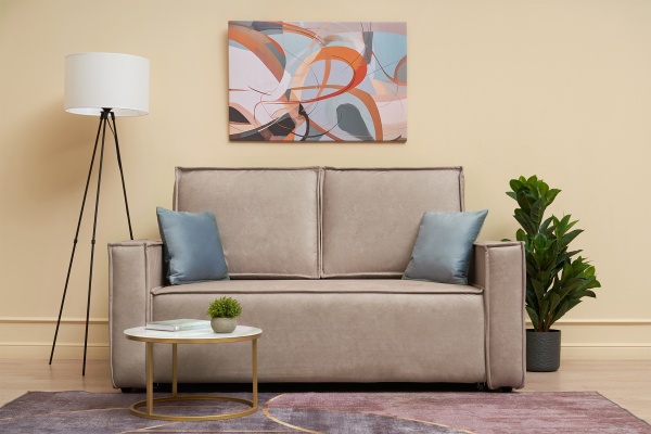 Диван выкатной Церра 2 бежевый