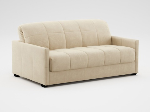 Диван Carina Прямой Сливочный