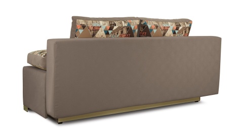 Диван «Дерби» (Maserati 10 (велюр) Светло-коричневый, подушка Urban (велюр) Town)/Д-1940х Ш-860х В-760мм