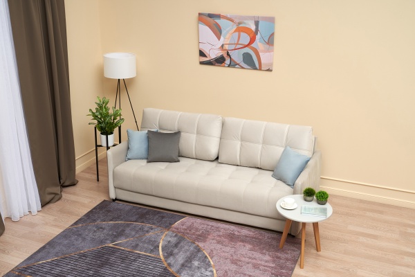 Диван еврокнижка Рон Loft бежевый