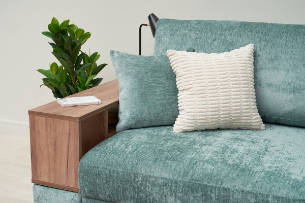 Диван пантограф Рон MODOOL с барами бирюзовый