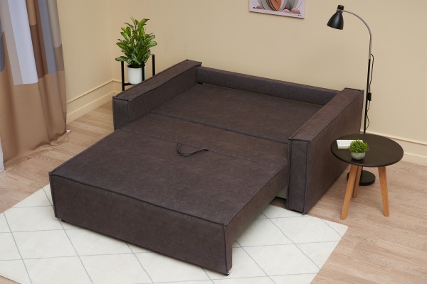 Диван выкатной Церра 2 серо-коричневый